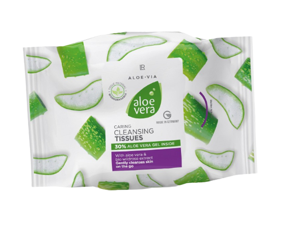 Lingettes nettoyantes aloe vera lr