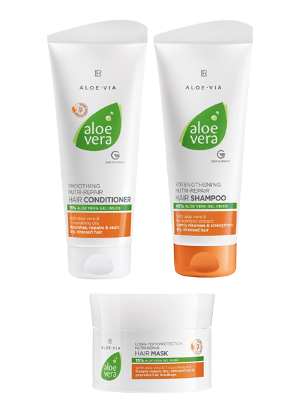 set soins cheveux aloe vera lr health beauty