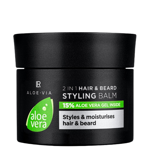 baume coiffant pour cheveux et barbe lr health beauty