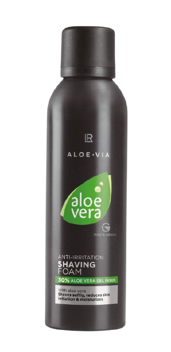 Mousse de rasage calmante aloe vera lr