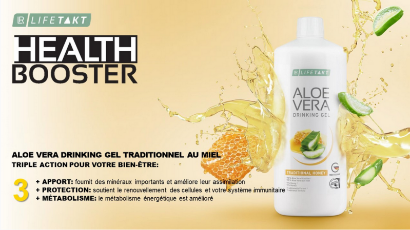 gel aloe vera miel lr