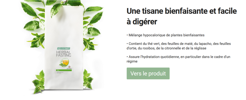 tisane amincissante lr health & beauty