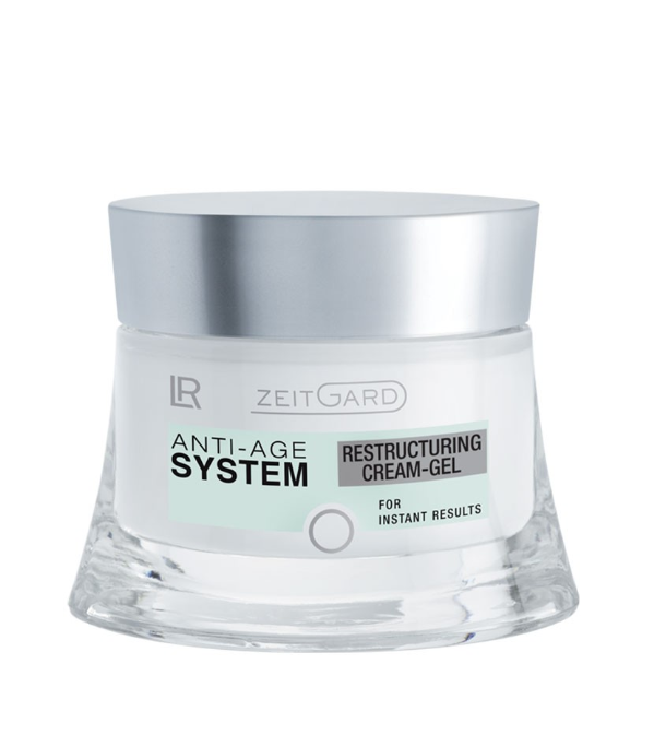 gel-crème restructurant système anti-âge lr zeitgard