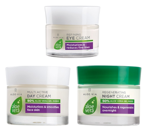 set soins visage aloe vera lr