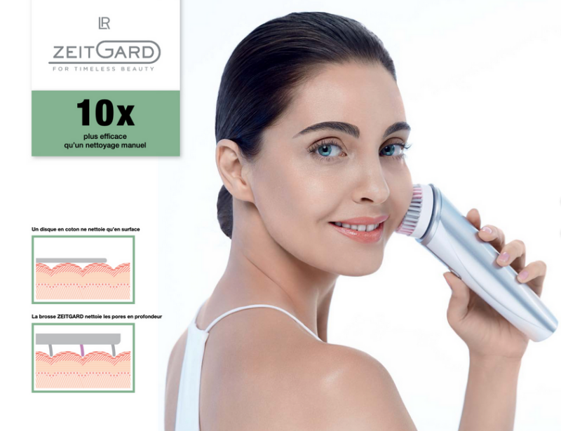 brosse nettoyante zeitgard 1 lr health beauty