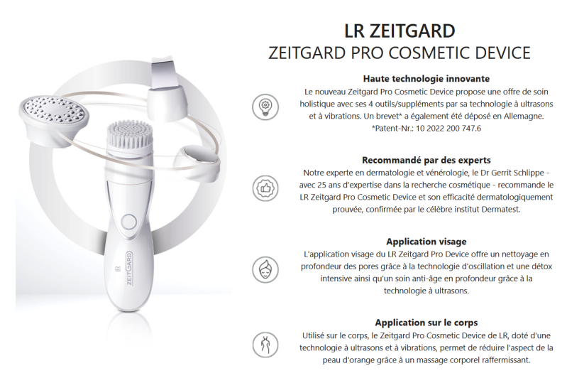 appareil zeitgard lr health & beauty