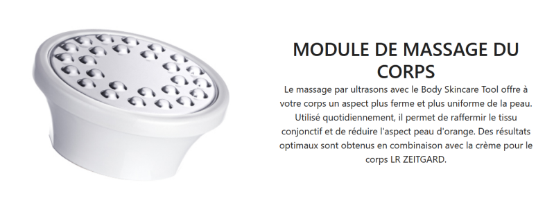 massage ultrasons lr health beauty