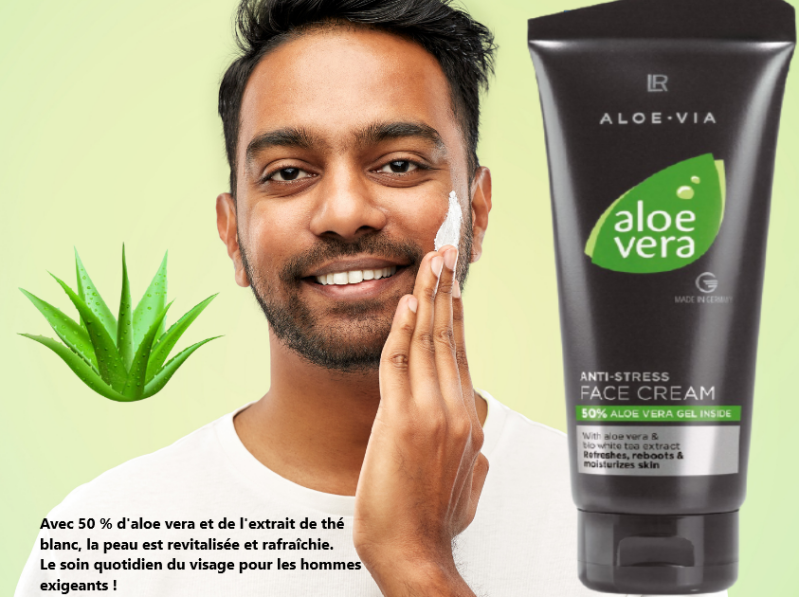 crème homme aloe vera lr health beauty