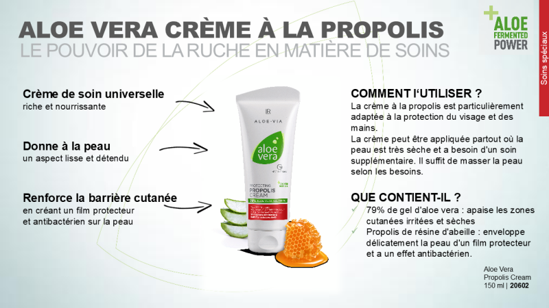 crème propolis lr