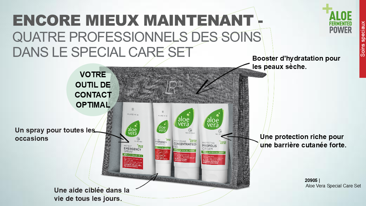 Aloe Vera box Set Special Care LR