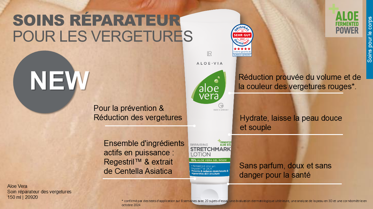 crème anti-vergetures Aloe Vera LR