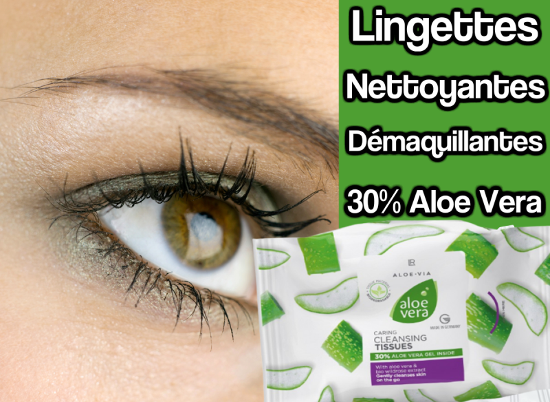 lingettes nettoyantes lr health beauty