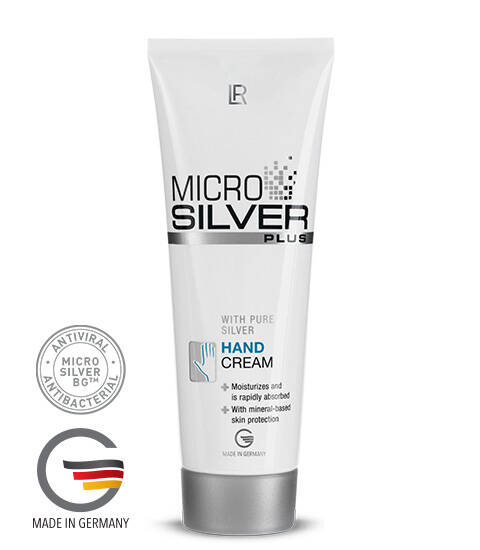 crème pour les mains microsilver lr health beauty