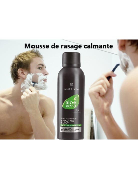 mousse de rasage calmante lr health beauty 