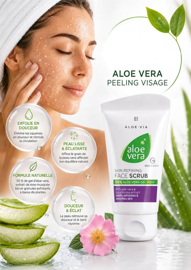 peeling visage aloe vera lr health & beauty