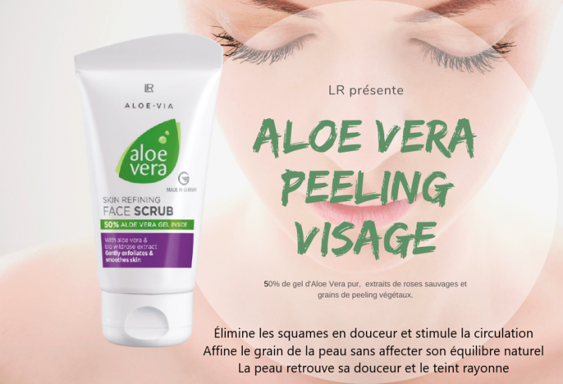peeling visage aloe vera lr health & beauty