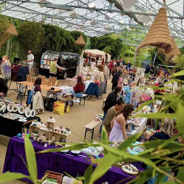 Winter/Voorjaarsmarkt in de kas Netl Park zondag 1 maart 2026