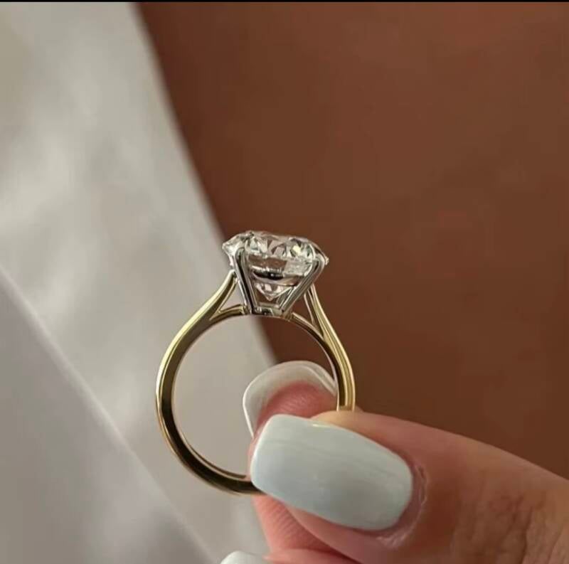 Solitaire brillant diamant