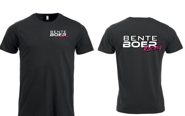 Bente Boer Racing Tshirt Roze