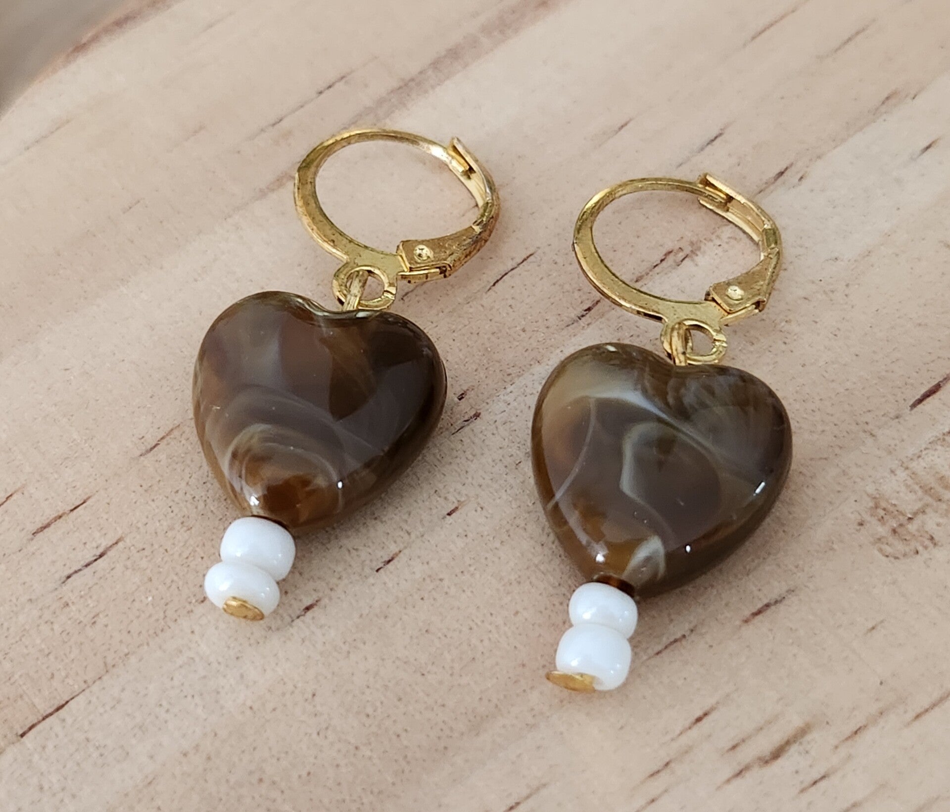Boucles d'oreilles cœur