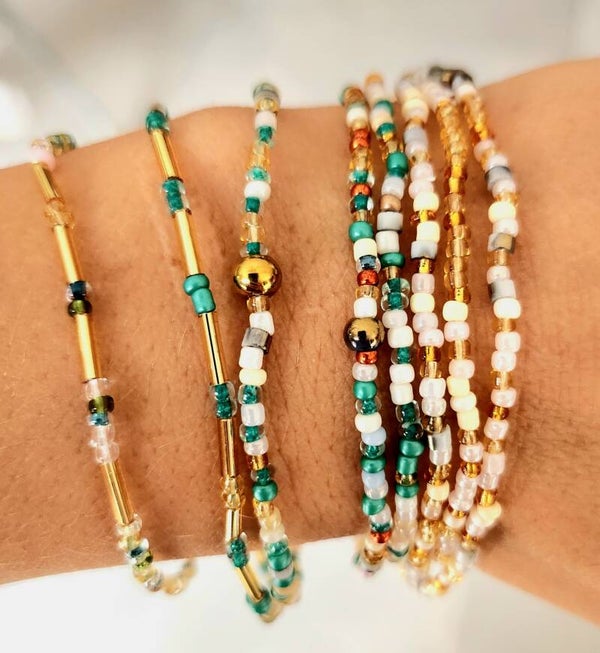 Les bracelets rocailles