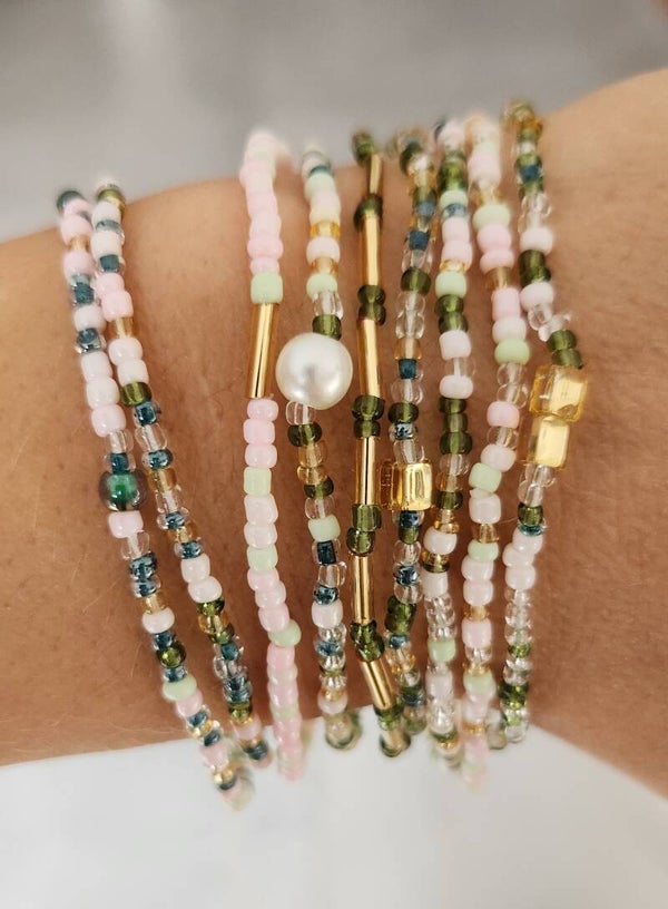 Bracelets en perles Les rocailles
