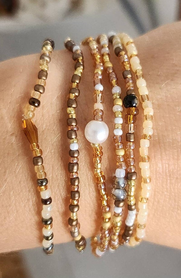 Les bracelets rocailles