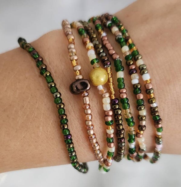 Les bracelets rocailles