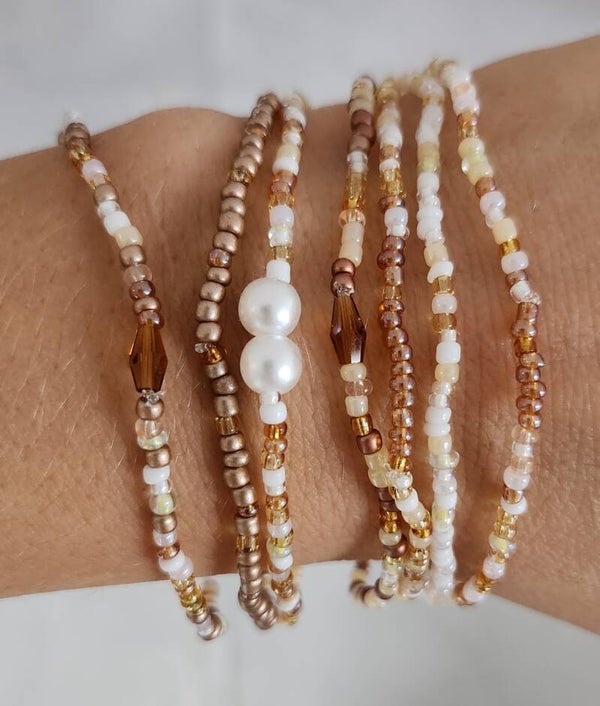 Les bracelets rocailles