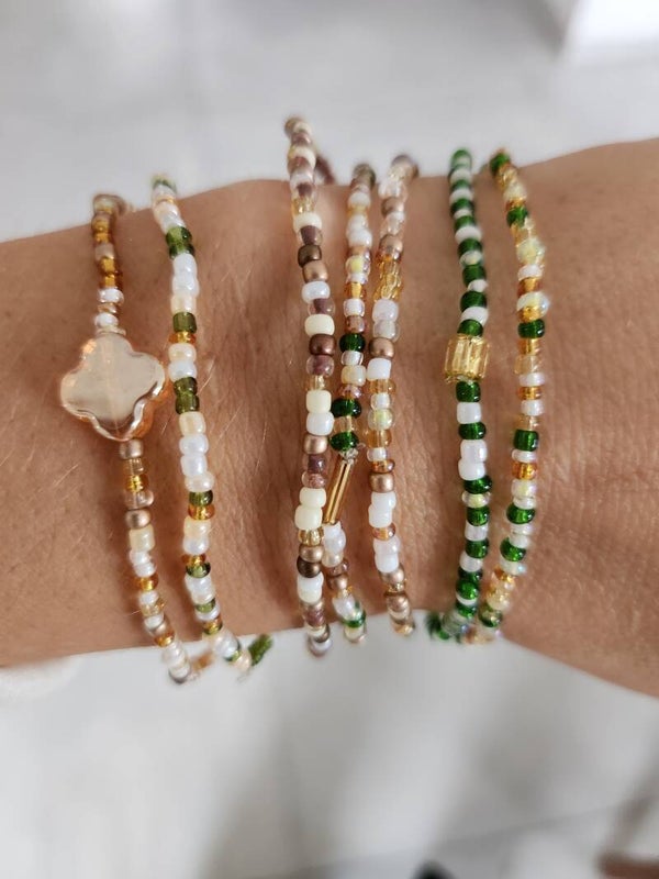 Les bracelets rocailles