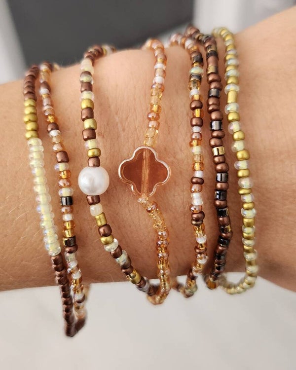Les bracelets rocailles