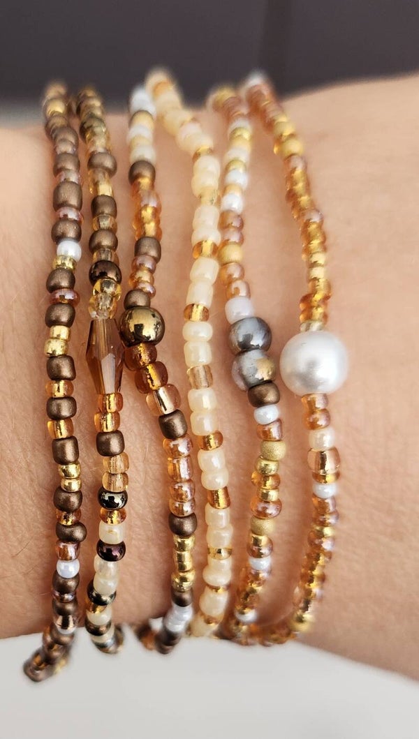 Les bracelets rocailles