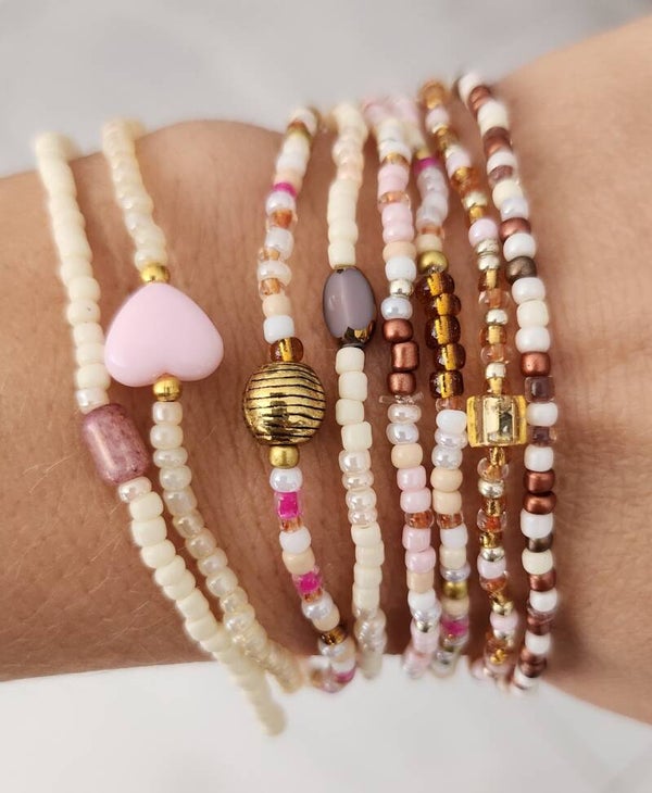 Les bracelets rocailles