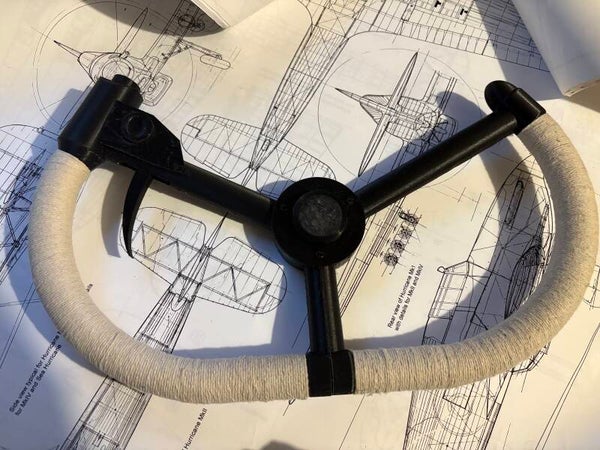 Full size Lancaster bomber 3D printer yoke