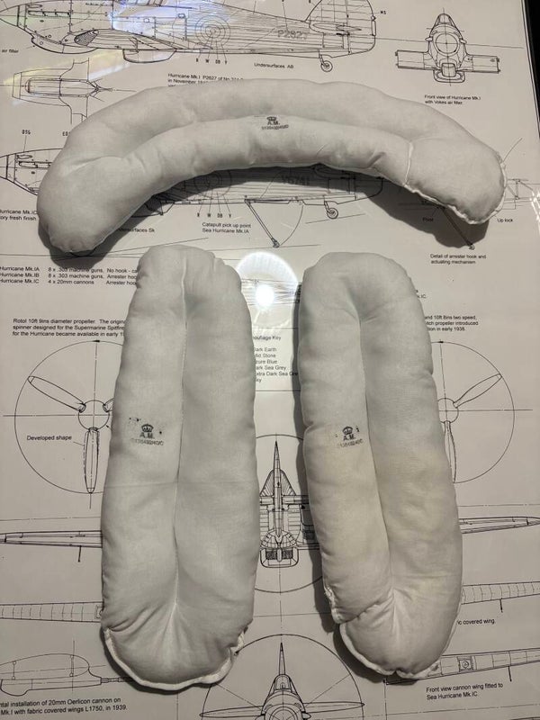 1941 pattern Mae West kapok pads