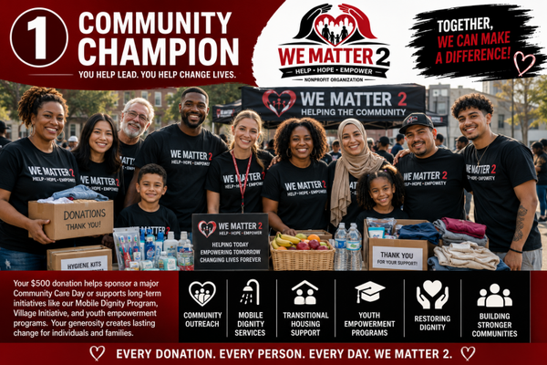 $500-Community Champions"
