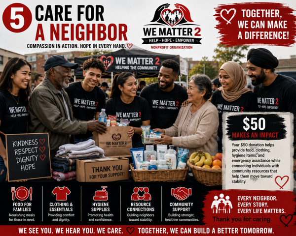 $50 — "Care for a Neighbor"