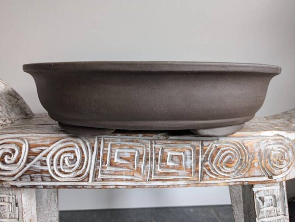 Ongeglazuurde Bonsai pot 50x40cm