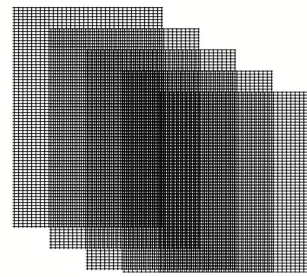 Pot gaas 20x30cm 5 stuks