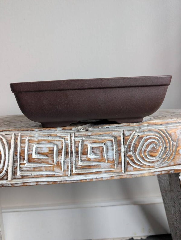 Yixing bonsai pot 21.5 x 17 x 6