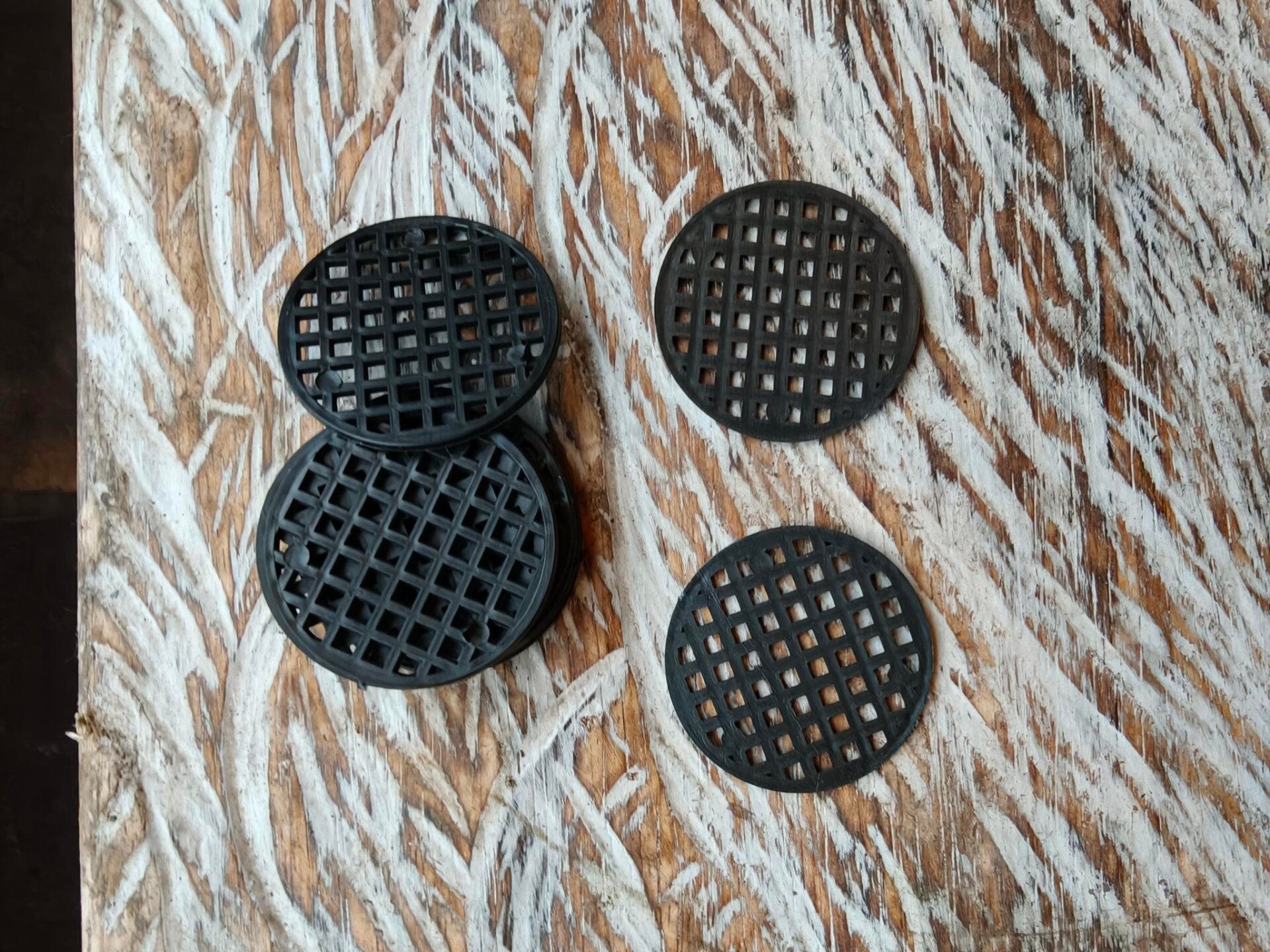 10 stuks kunststof gaas voor pot 35mm