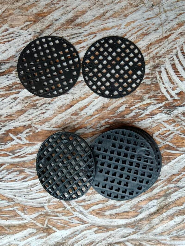 10 stuks kunststof gaas voor pot D=45mm