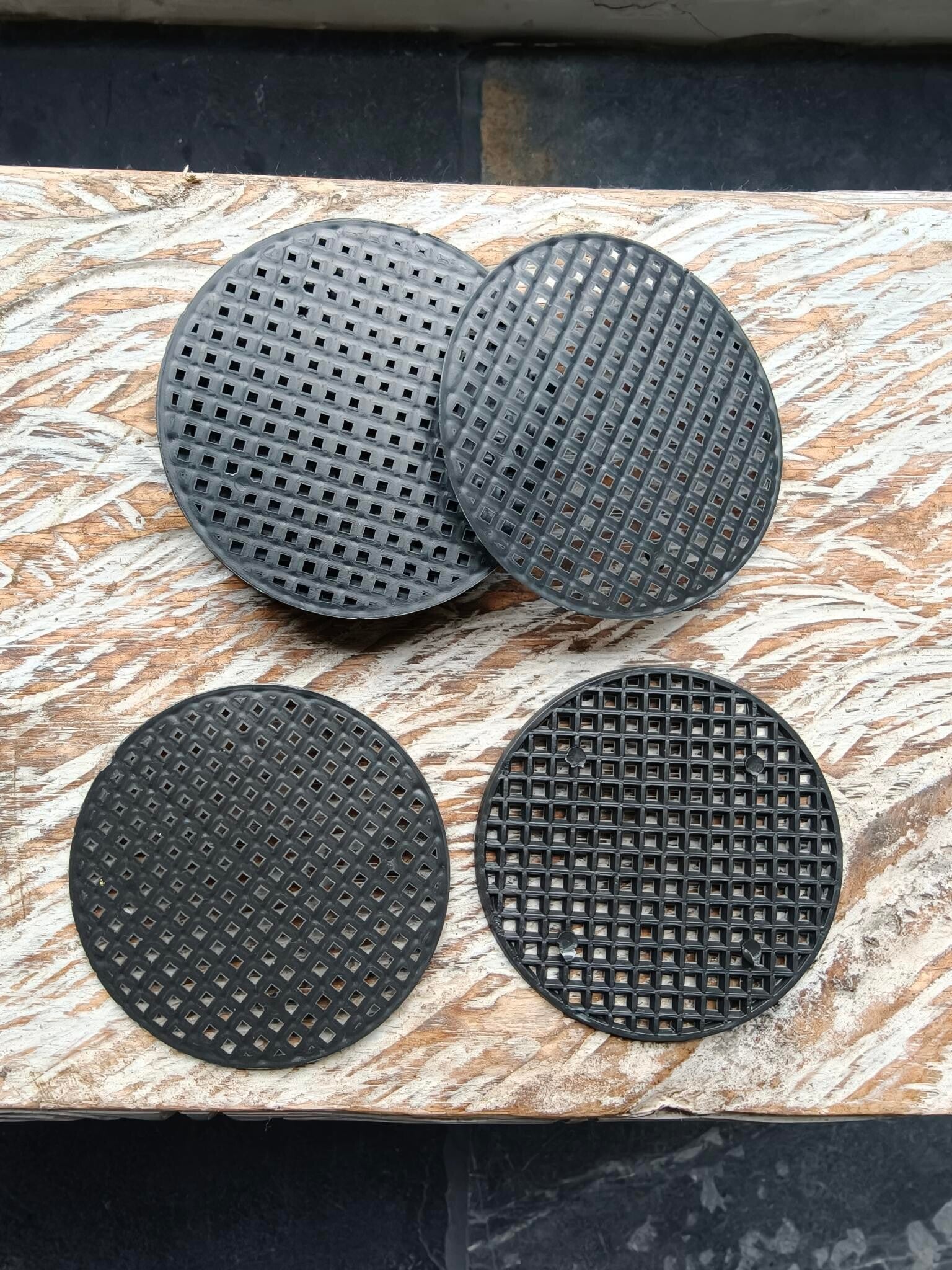 10 stuks kunststof gaas voor pot D=70mm