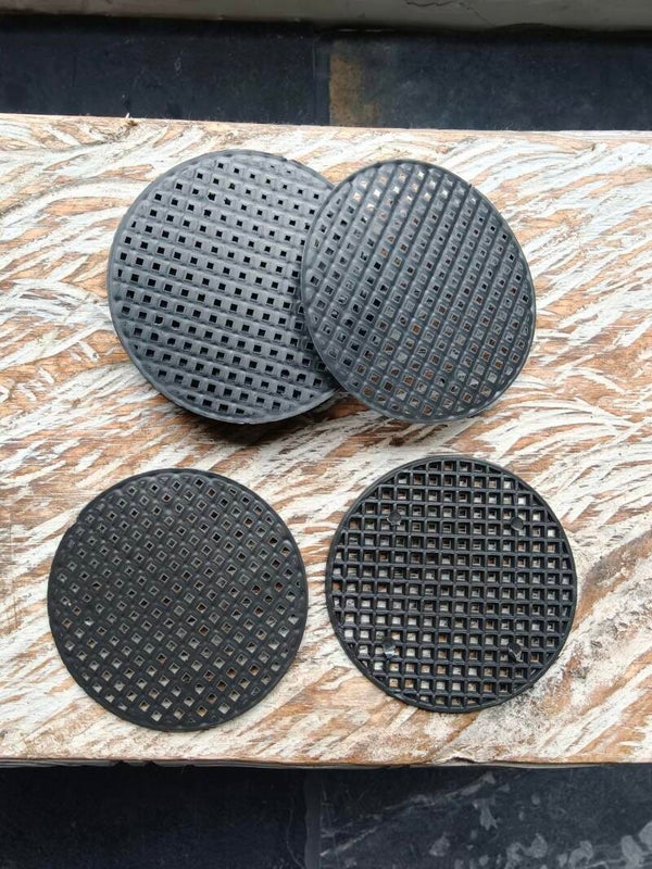 10 stuks kunststof gaas voor pot D=70mm