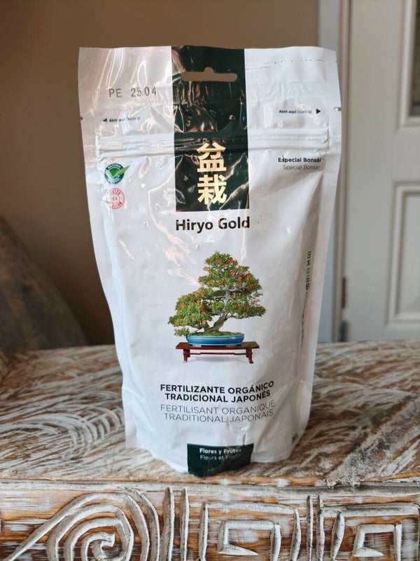 Hiryo Gold bloemen en fruit bonsai voeding 350 gr