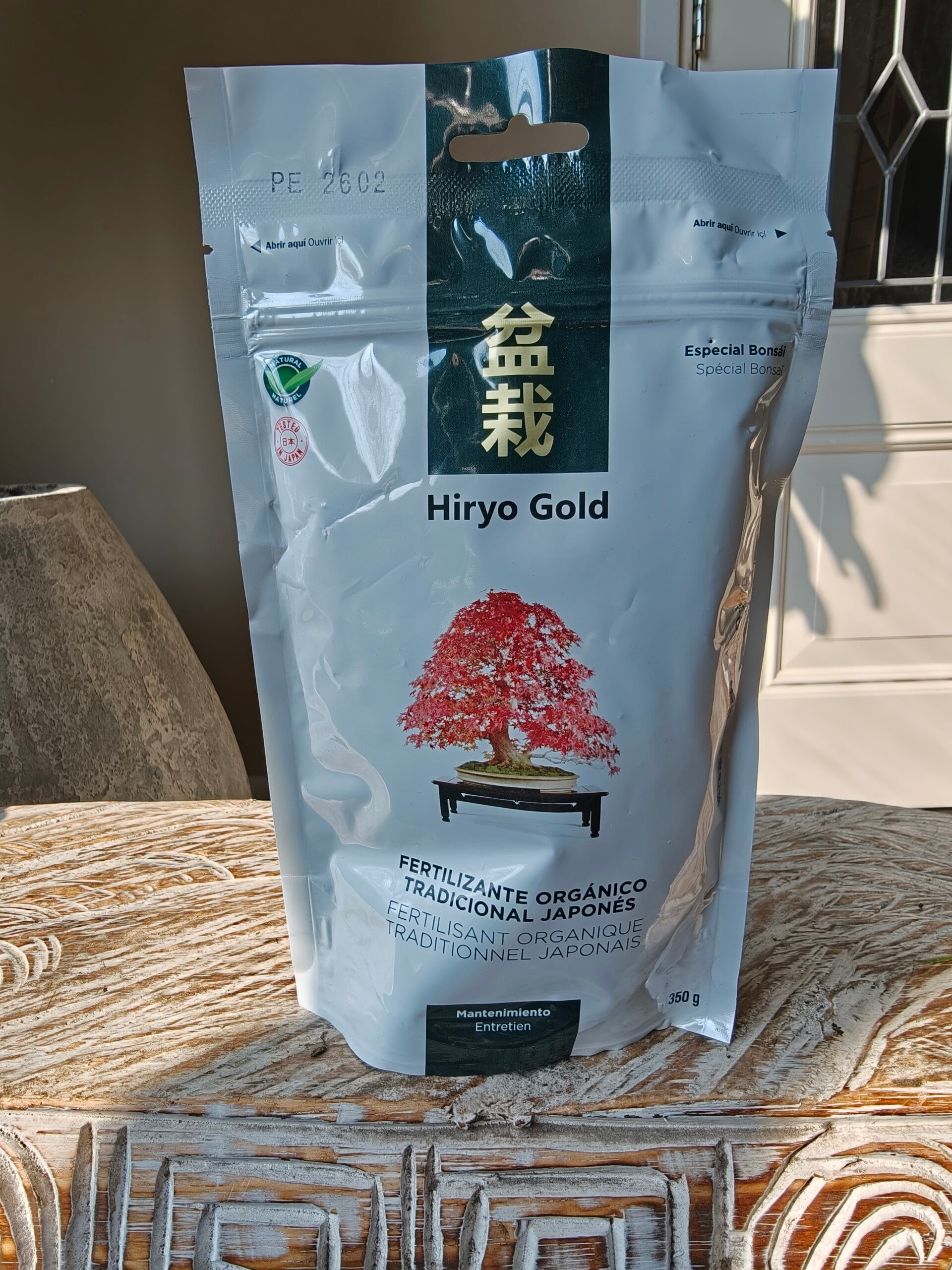 Hiryo Gold Bonsai voeding 350 gr