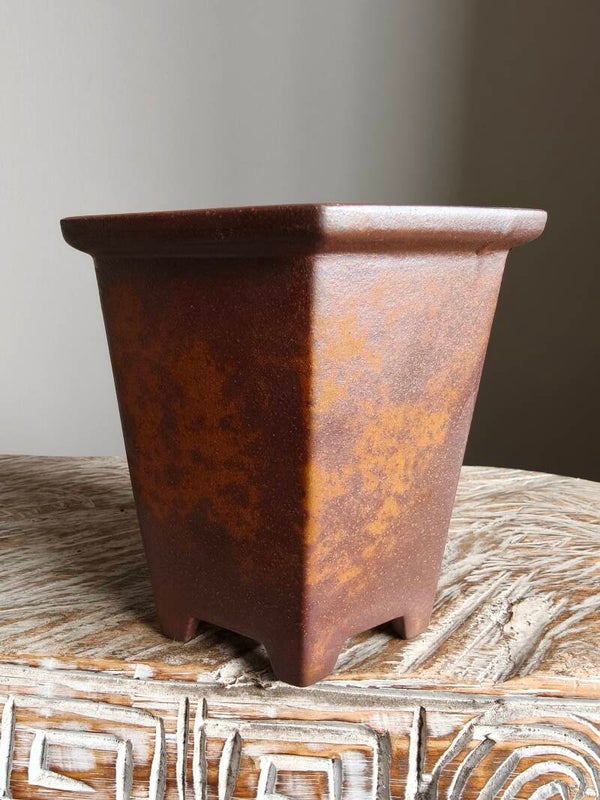 Japanse cascade bonsai pot 10.9 x 10.9 x 14.2