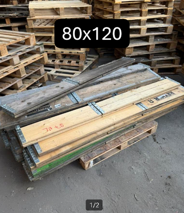 Palletranden 80x120 en 100x120