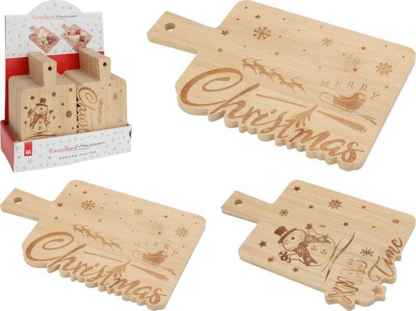 SERVEERPLATEAU BAMBOE 22X14X1CM