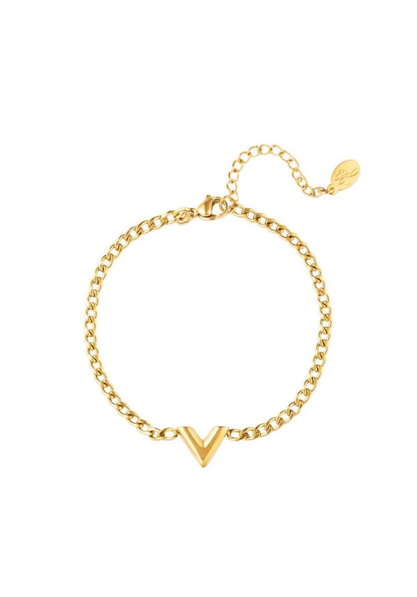 Armband letter V